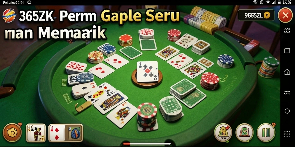Tampilan gameplay seru dan interaktif 365ZK.