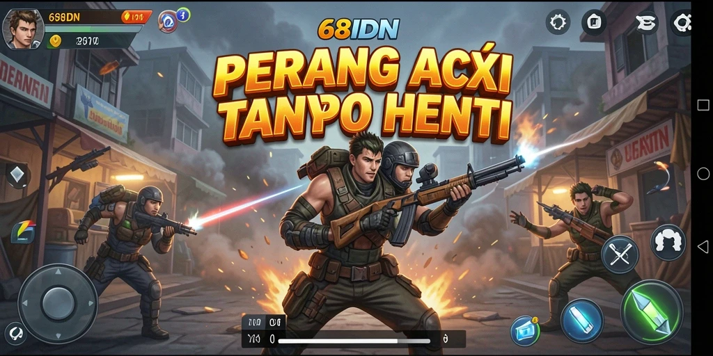 Gameplay seru dengan aksi penuh tantangan di 68IDN.