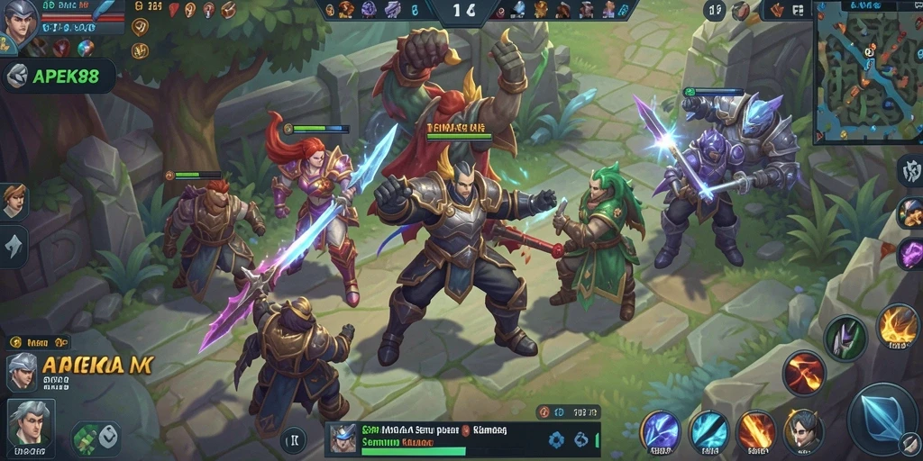 Tampilan gameplay APEK88 yang dinamis dan menarik.
