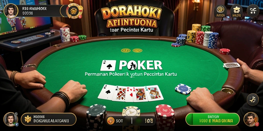 Screenshot gameplay DORAHOKI yang seru dan menegangkan.