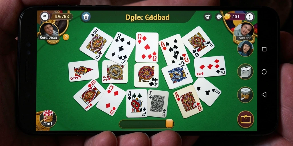 Tampilan seru gameplay Gaple di ID6788.