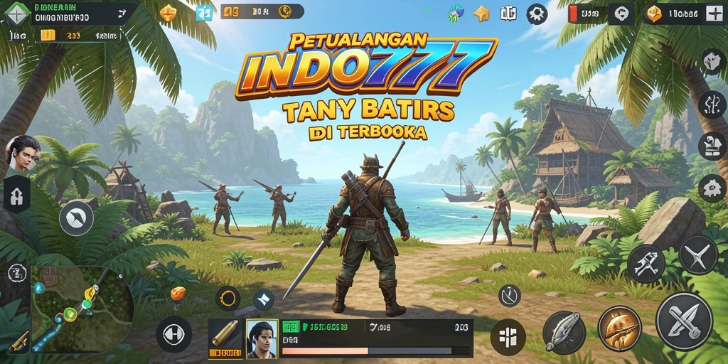 Gameplay INDO777 menampilkan dunia terbuka yang luas dan mendetail.