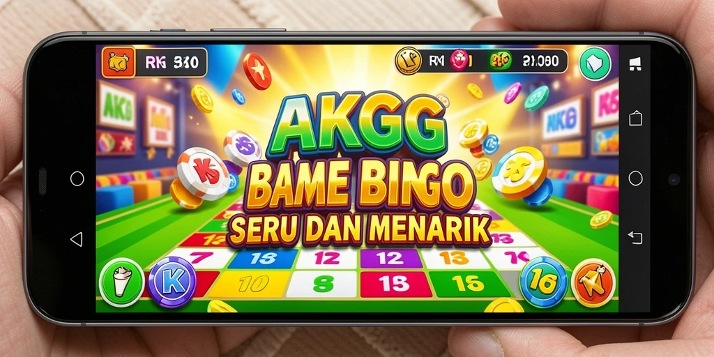 Screenshot gameplay RKGG menampilkan keseruan bermain Bingo.