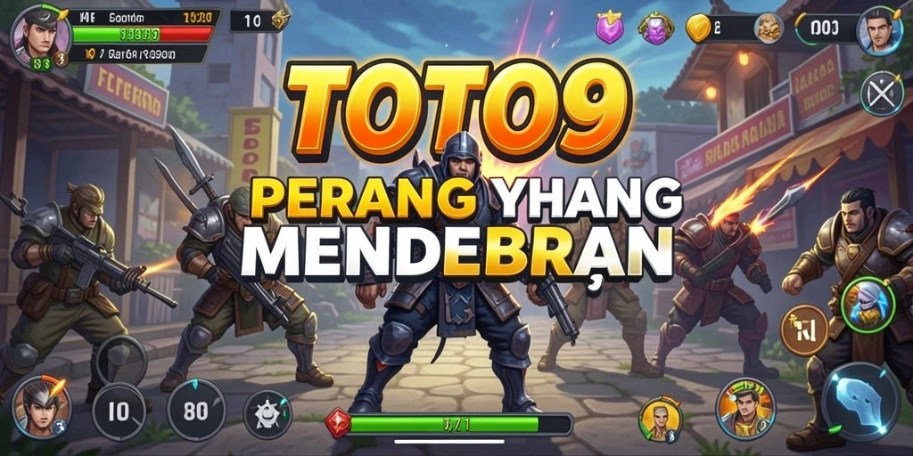 Tampilan menarik gameplay strategi TOTO9 yang seru.
