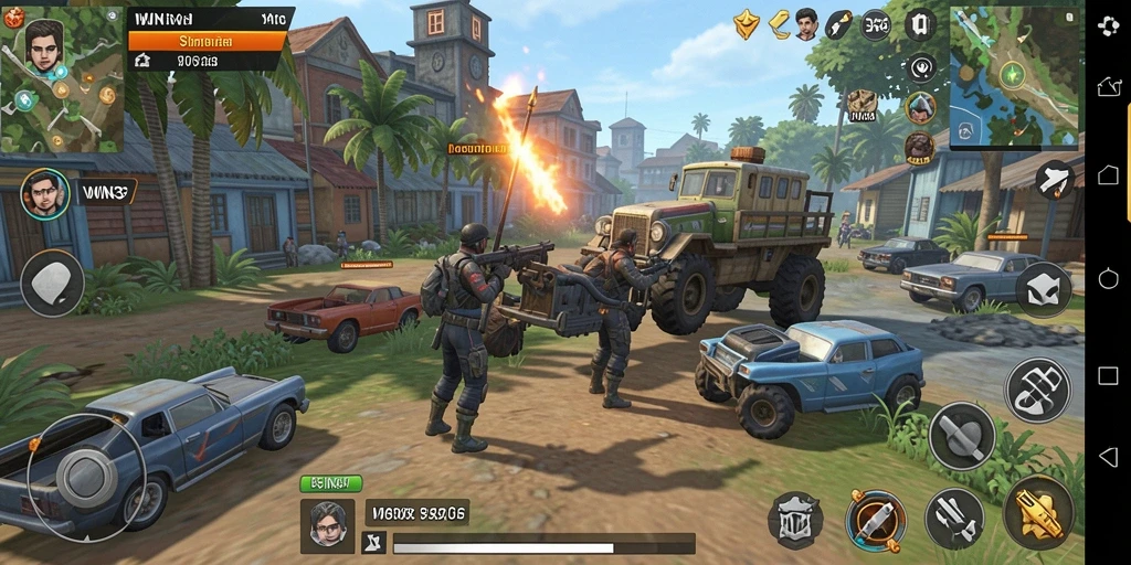 Screenshot gameplay menunjukkan pengalaman simulasi yang mendalam.