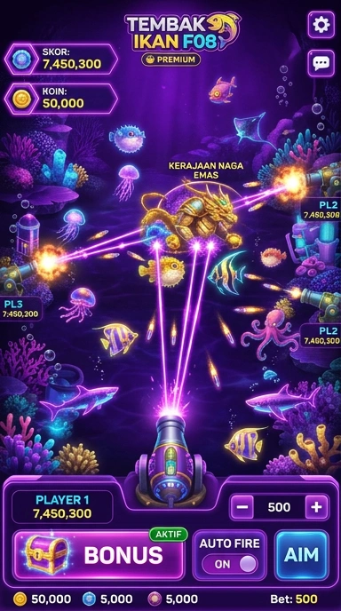 Pengguna menikmati berbagai fitur menarik di f08.